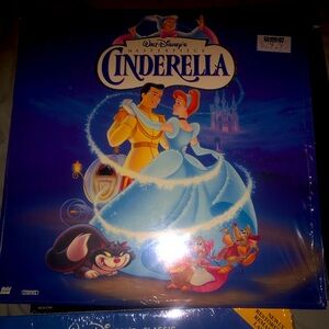 Cinderella Laserdisc Original Vintage EX